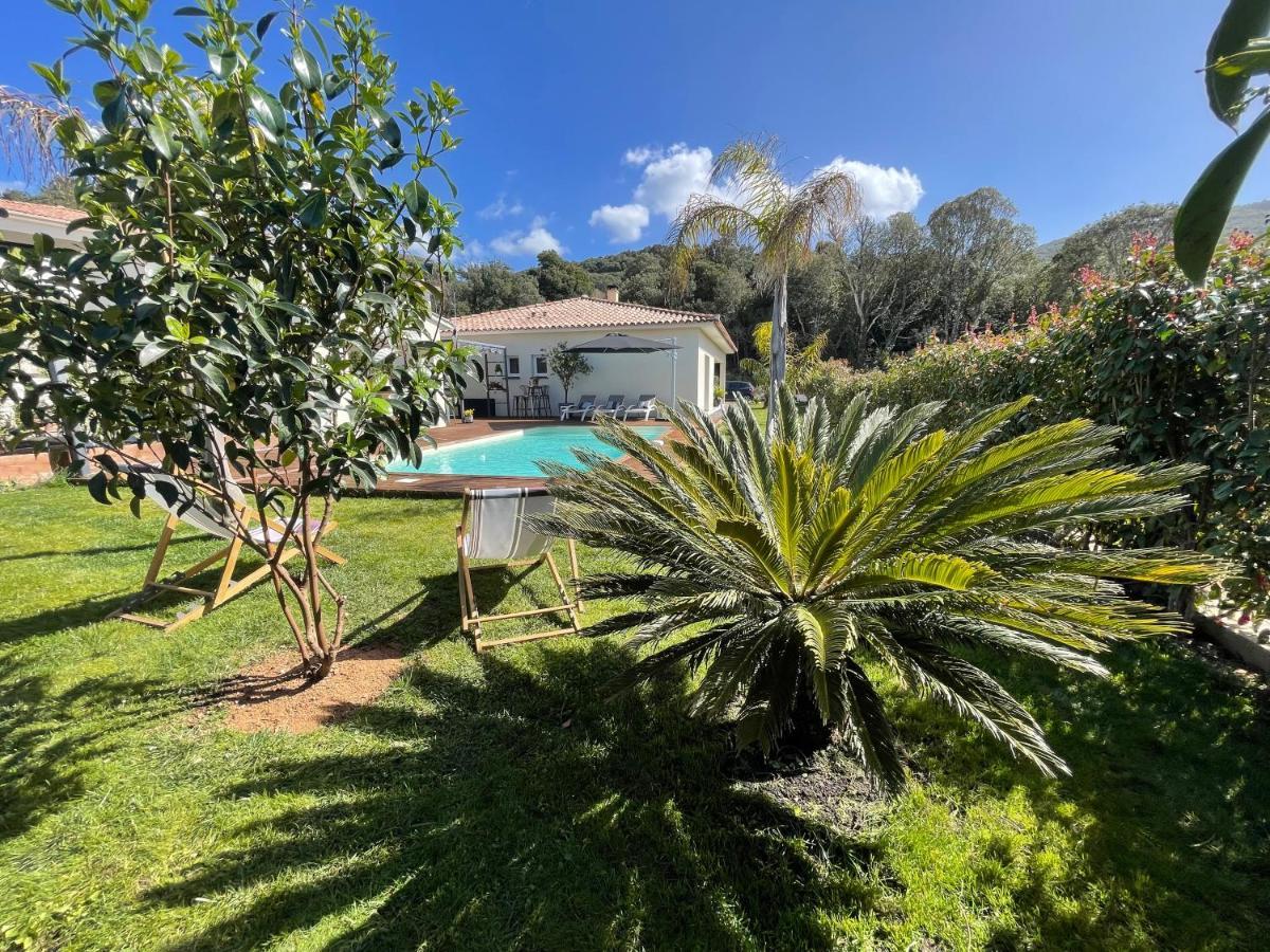 Magnifique Villa Recente Entre Mer Et Montagne Situee Entre Ajaccio Et Porticcio Cauro المظهر الخارجي الصورة