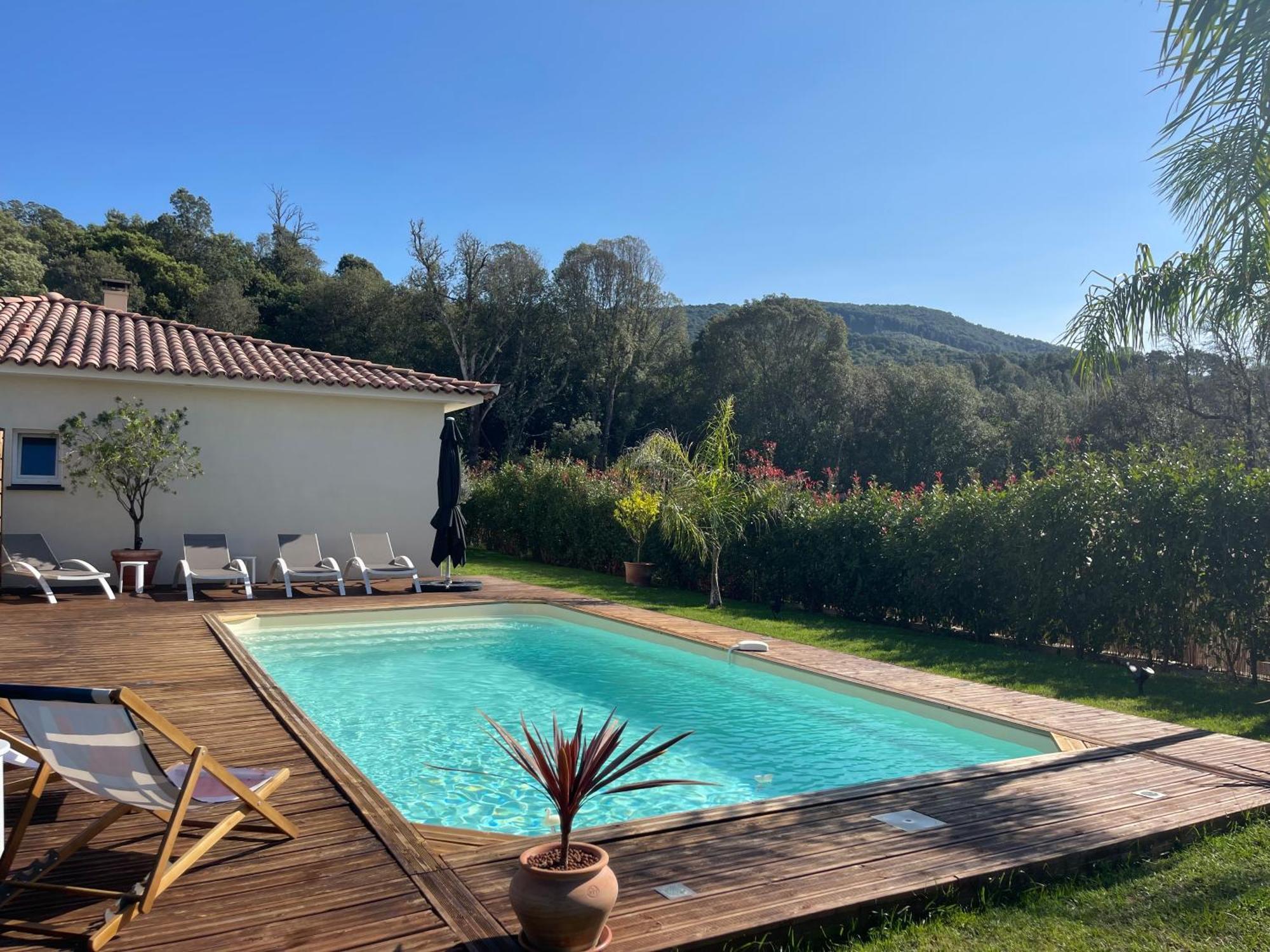 Magnifique Villa Recente Entre Mer Et Montagne Situee Entre Ajaccio Et Porticcio Cauro المظهر الخارجي الصورة